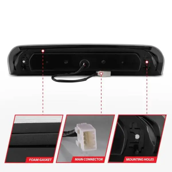 ANZO 2002-2008 Dodge Ram 1500 LED 3rd Brake Light Smoke B - Series thumbnail 6