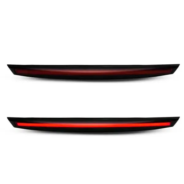 ANZO 2007-2014 Chevrolet Suburban 1500 LED 3rd Brake Light Black Housing Smoke Lens w/ Spoiler 1pc thumbnail 3