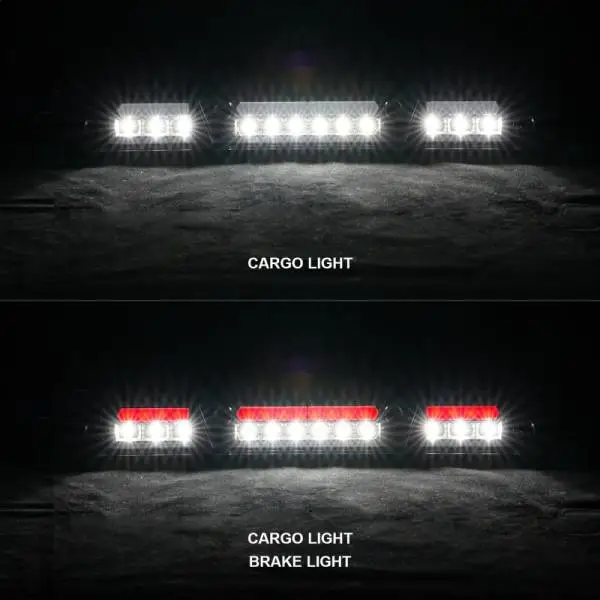 ANZO 15-20 Ford F-150 - F-450 LED Third Brake Light - Black Housing/Smoke Lens thumbnail 3