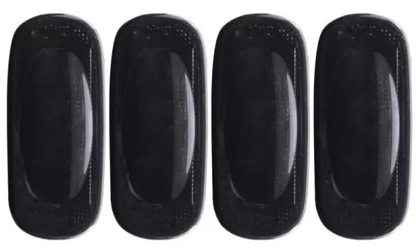 ANZO 2003-2009 Dodge Ram 2500 LED Fender Light Kit Smoke 2pc Amber / 2pc Red