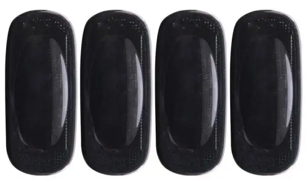 ANZO 2003-2009 Dodge Ram 2500 LED Fender Light Kit Smoke 2pc Amber / 2pc Red thumbnail 2