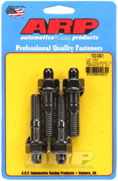 ARP 1/2in Dia Hex Bellhousing to Trans Stud Kit image 2