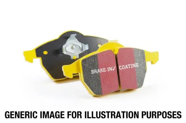 EBC 00-02 Dodge Ram 2500 Pick-up 5.2 2WD Yellowstuff Front Brake Pads image 3
