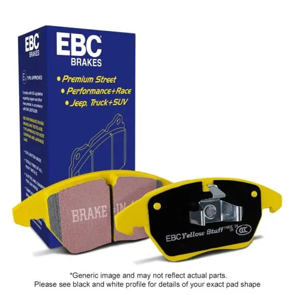 EBC 2014-2016 Ram Trucks Promaster 3.0L TD Yellowstuff Front Brake Pads image 5
