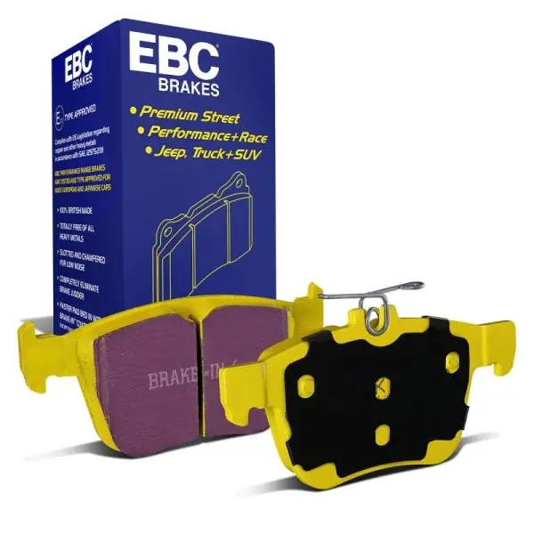 EBC 2014+ Audi A3 1.8 Turbo (w/Electronic Parking Brake) Yellowstuff Rear Brake Pads