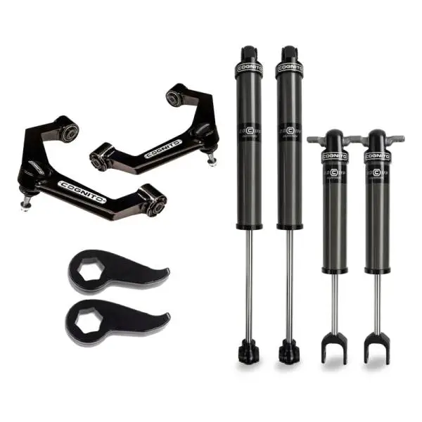 Cognito 2020+ Chevrolet Silverado 2500/3500HD 3in Performance Leveling Kit w/ 2.0 IFP Shocks