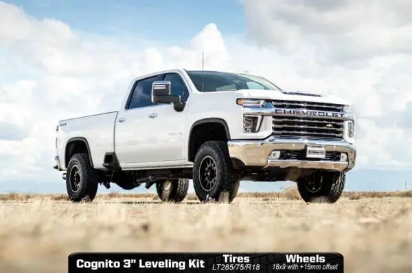 Cognito 20-24 Chevy Silv/Sierra 2500/3500HD 2WD/4WD 3in Elite Lvlng Kit w/ Fox 2.5 Elite Perf Series thumbnail 2