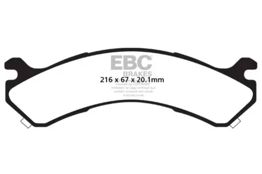 EBC 01-05 Chevrolet Silverado 3500 (2WD) Greenstuff Rear Brake Pads