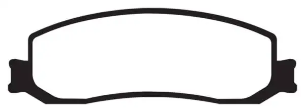 EBC 12 Ford F350 (inc Super Duty) 6.2 DRW 2WD Extra Duty Front Brake Pads image 2