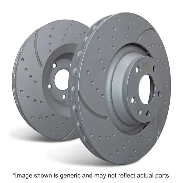 EBC 21-22 Chevrolet Colorado 2.5L Front GD Sport Rotors thumbnail 3