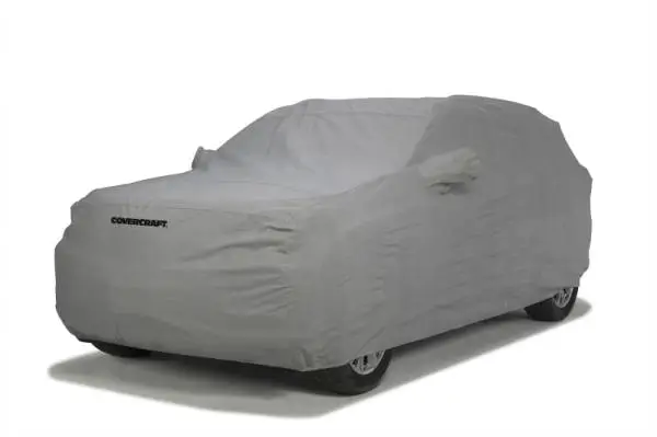 Covercraft 07-18 Chevrolet Silverado/GMC Sierra Custom 3-Layer Moderate Climate Car Cover - Gray thumbnail 7