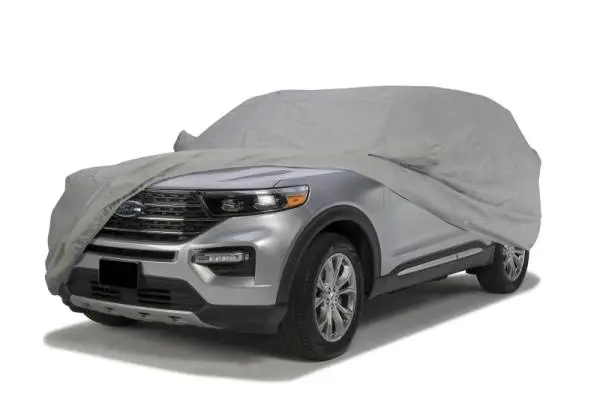 Covercraft 20-24 Chevrolet Silverado / Custom 3-Layer Moderate Climate Car Cover - Gray thumbnail 5