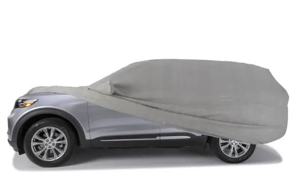 Covercraft 21-24 Chevrolet Suburban/ 21-24 Custom 3-Layer Moderate Climate Car Cover - Gray thumbnail 6