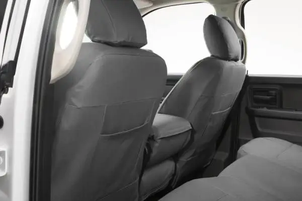 Covercraft 03-06 Chevrolet Avalanche Carhartt PrecisionFit Custom Front Row Seat Covers - Gravel thumbnail 6