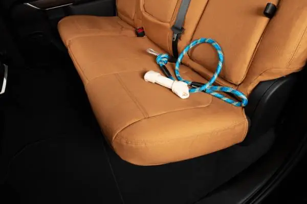 Covercraft 16-24 Chevrolet Express/GMC Carhartt PrecisionFit Custom Front Row Seat Covers - Brown thumbnail 9