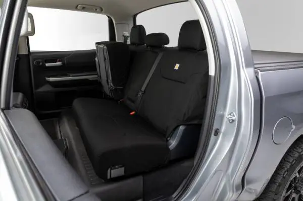 Covercraft 16-24 Chevrolet Express Carhartt Super Dux PrecisionFitFront Row Seat Covers - Blk thumbnail 7