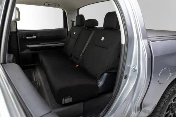 Covercraft 03-06 Chevrolet Suburban/Tahoe Carhartt Super Dux Custom Front Row Seat Covers - Black thumbnail 5