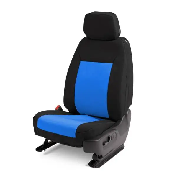 Covercraft 19-24 Chevrolet Silverado Endura PrecisionFit Custom Second Row Seat Covers - Blue/Black image 5