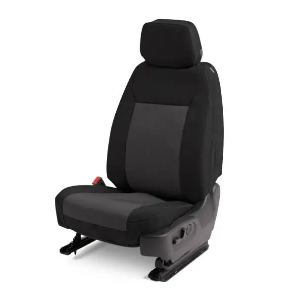 Covercraft 21-24 Chevy Tahoe/ Endura PrecisionFit Custom Third Row Seat Covers - Black/Charcoal thumbnail 6