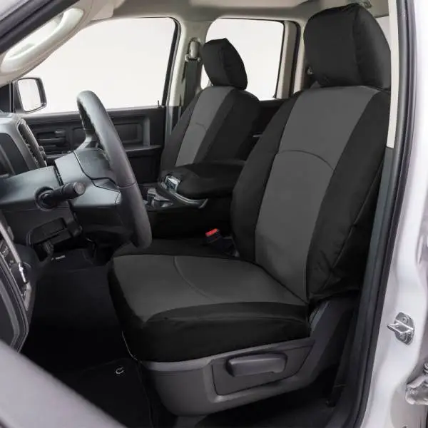 Covercraft 21-24 Chevy Tahoe/ Endura PrecisionFit Custom Third Row Seat Covers - Charcoal/Black