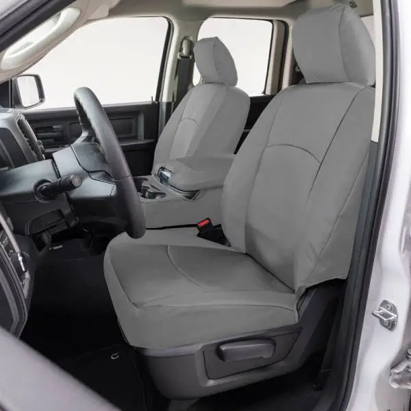 Covercraft 21-24 Chevy Tahoe/ Endura PrecisionFit Custom Third Row Seat Covers - Silver/Silver