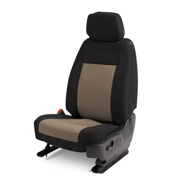 Covercraft 21-24 Chevy Tahoe/ Endura PrecisionFit Custom Third Row Seat Covers - Tan/Black thumbnail 7