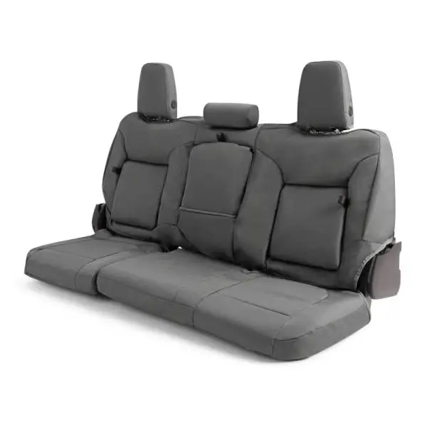 Covercraft 22-24 Chevrolet Silverado Endura PrecisionFitFront Row Seat Covers - Silver/Silver thumbnail 5