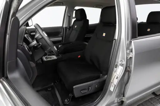 Covercraft 01-05 Dodge Ram Carhartt Super Dux PrecisionFit Custom Front Row Seat Covers - Black
