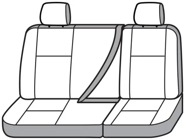 Covercraft 03-09 Dodge Ram Carhartt PrecisionFit Custom Second Row Seat Covers - Gravel image 7