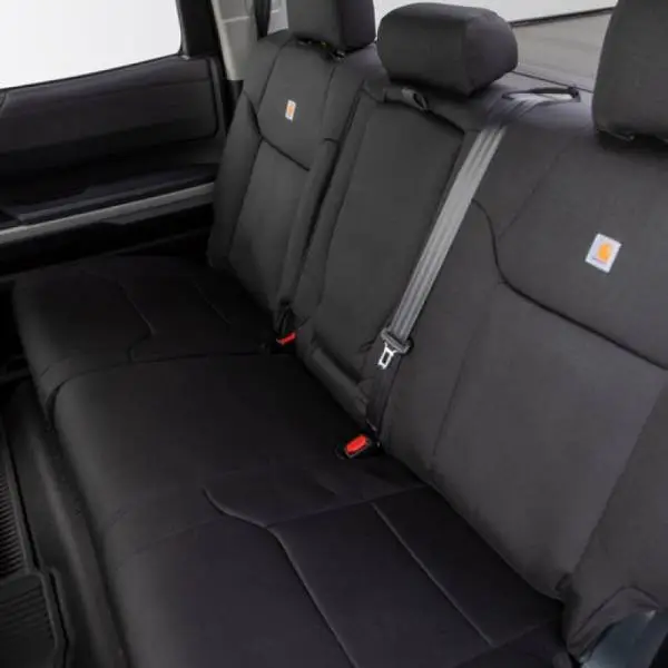 Covercraft 19-24 Dodge Ram 1500 Carhartt Super Dux PrecisionFit Custom 2nd Row Seat Covers - Blk image 10