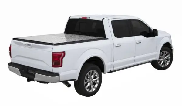 Access LOMAX Pro Series Tri-Fold Cover 08-16 Ford Super Duty F-250 6ft 8in Bed - Blk Diamond Mist thumbnail 2