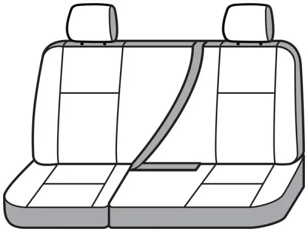 Covercraft 11-16 Ford F250 Carhartt PrecisionFit Custom Second Row Seat Covers - Gravel image 7