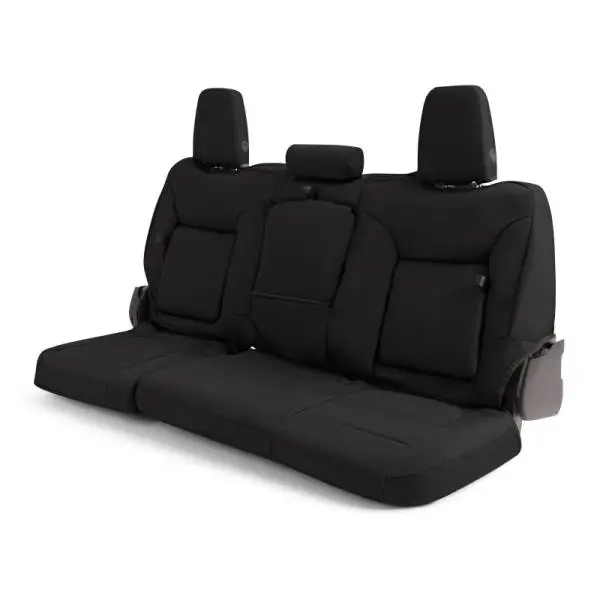 Covercraft 15-24 Ford Transit Endura PrecisionFit Custom Front Row Seat Covers - Black/Black thumbnail 7