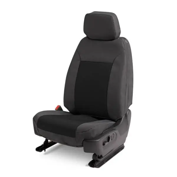 Covercraft 15-24 Ford Transit Endura PrecisionFit Custom Front Row Seat Covers - Charcoal/Black thumbnail 7