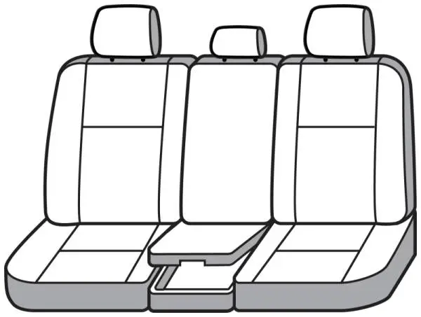 Covercraft 15-20 Ford F150 Endura PrecisionFit Custom Front Row Seat Covers - Black/Black image 7