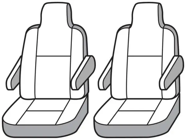 Covercraft Endura Waterproof Polyester SeatSaver Custom Front Row Seat Covers thumbnail 5