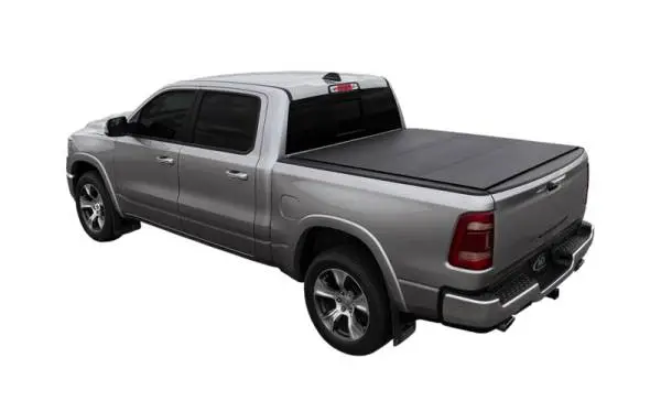 Access LOMAX Tri-Fold Cover Black Urethane Split Rail 19+ Ram 1500 - 6ft 4in Bed (w/o RamBox) image 2