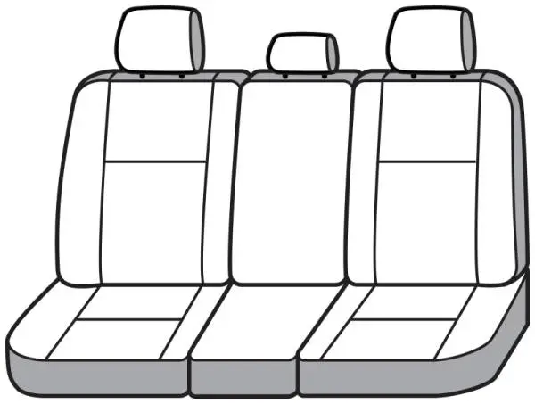 Covercraft 19-20 Ford F-150 Polycotton SeatSaver Custom Front Row Seat Covers - Wet Sand image 3