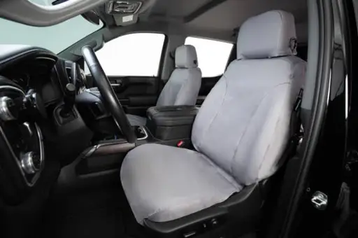 Covercraft 00-02 Chevrolet Polycotton SeatSaver Custom Second Row Seat Covers - Grey