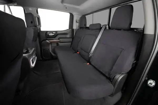 Covercraft 99-04 Ford SuperDuty Polycotton SeatSaver Custom Second Row Seat Covers - Charcoal thumbnail 7
