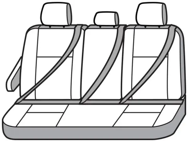 Covercraft Endura Waterproof Polyester SeatSaver Custom Second Row Seat Covers image 5