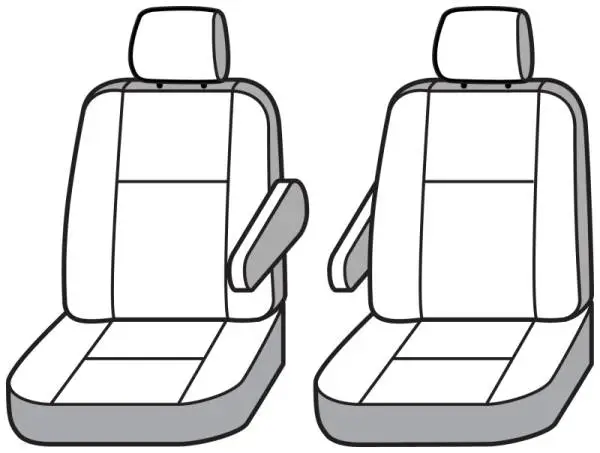 Covercraft 21-23 Chevrolet Tahoe/GMC Polycotton SeatSaver Custom Second Row Seat Covers - Charcoal thumbnail 8