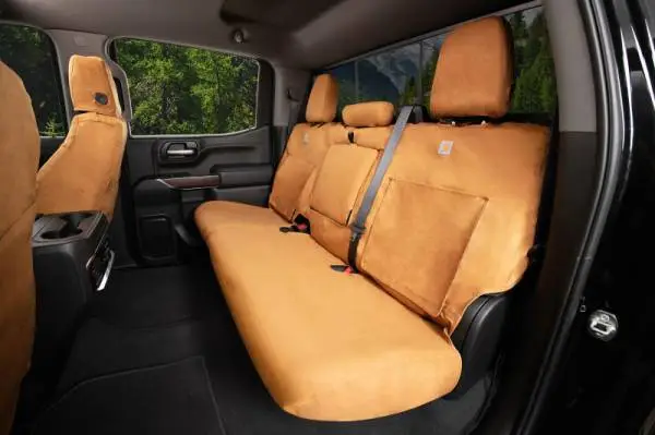 Covercraft 1997-01 Ford F150 Carhartt SeatSaver Custom Front Row Seat Covers - Brown thumbnail 5
