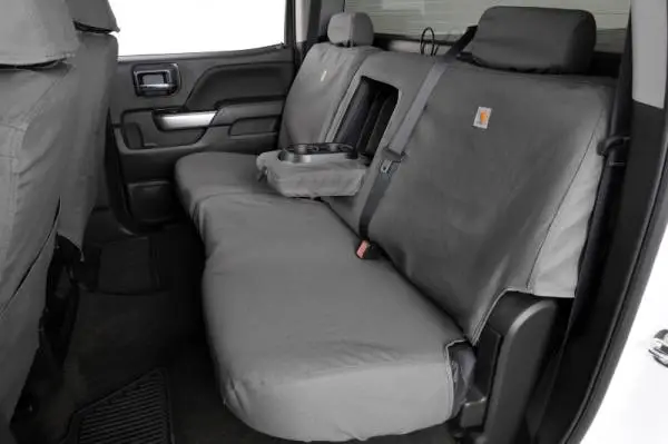 Covercraft 1997-01 Ford F150 Carhartt SeatSaver Custom Front Row Seat Covers - Gravel thumbnail 8