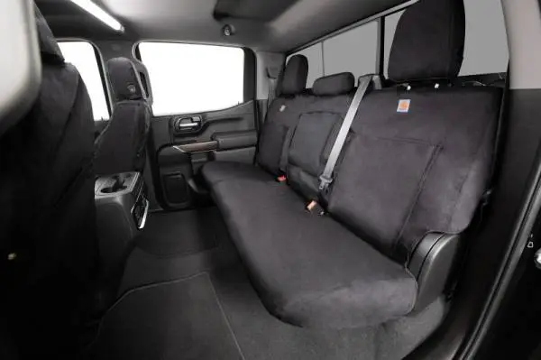 Covercraft 00-06 Ford Excursion Carhartt Super Dux SeatSaver Custom Front Row Seat Covers - Black thumbnail 3
