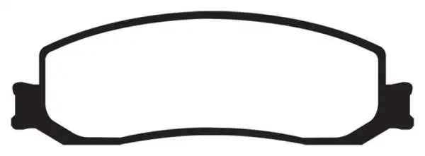 EBC 12 Ford F250 (inc Super Duty) 6.2 (2WD) Ultimax2 Front Brake Pads image 2