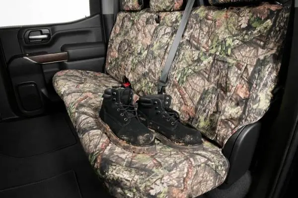 Covercraft 14-21 Dodge Ram Carhartt Camo SeatSaver Custom Front Row Seat Covers - Mossy Oak thumbnail 7