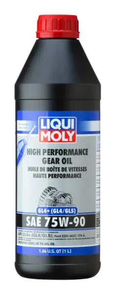 LIQUI MOLY 1L High Performance Gear Oil (GL4+) SAE 75W90 image 2