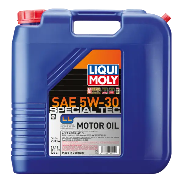 LIQUI MOLY 20L Special Tec LL Motor Oil SAE 5W30 thumbnail 2
