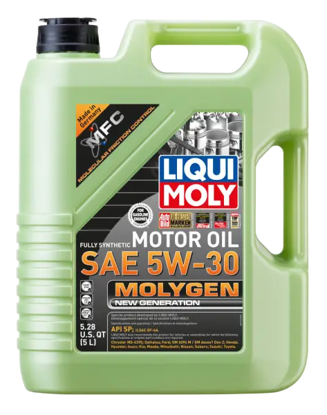 LIQUI MOLY 5L Molygen New Generation Motor Oil SAE 5W30